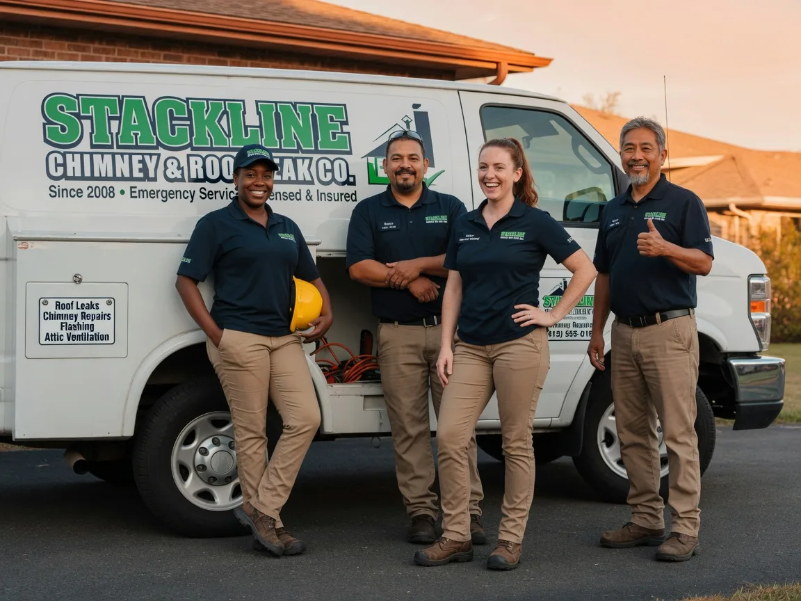 Chimney flashing repair company in Somerville, IN